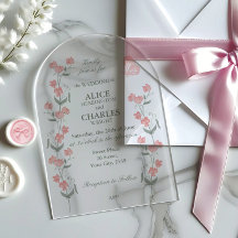  Sweet Pea Pink and Green Floral Wedding