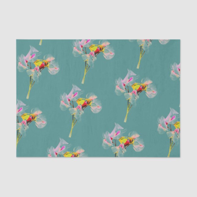 Sweet Pea Print Tissue Paper (Front)