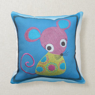 Sweet Pea Throw Pillow