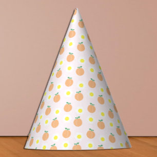 Sweet Peach 1st Birthday Party Hat