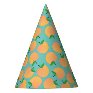 Sweet Peach Cute Fruit 1st Birthday Party Theme Hat