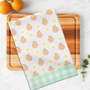 Sweet Peach Kitchen Towel