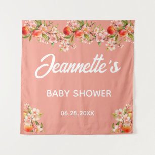 Sweet Peach Orchard Backdrop Tapestry