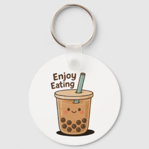 Sweet Pearl Charm Keychain