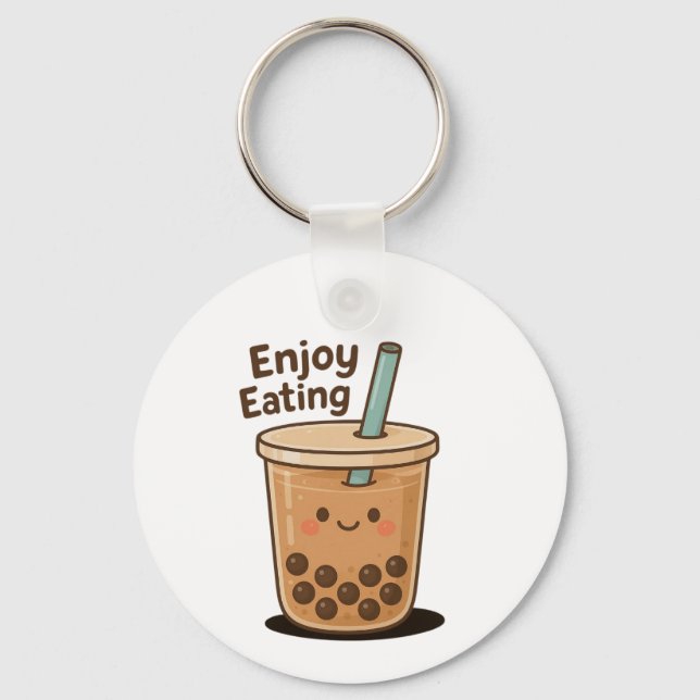 Sweet Pearl Charm Keychain (Front)
