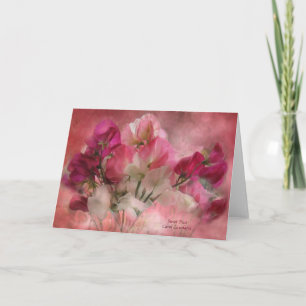 Sweet Peas ArtCard Card
