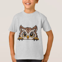 Sweet Peekaboo Owl