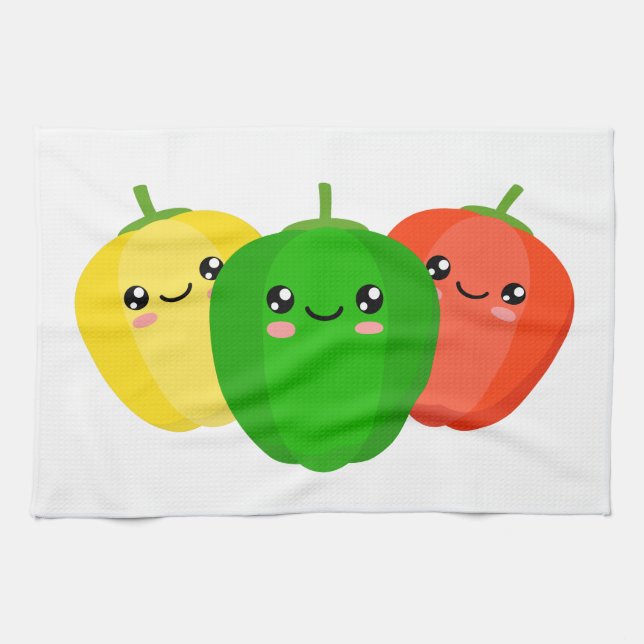 Sweet Peppers Kitchen Towel (Horizontal)