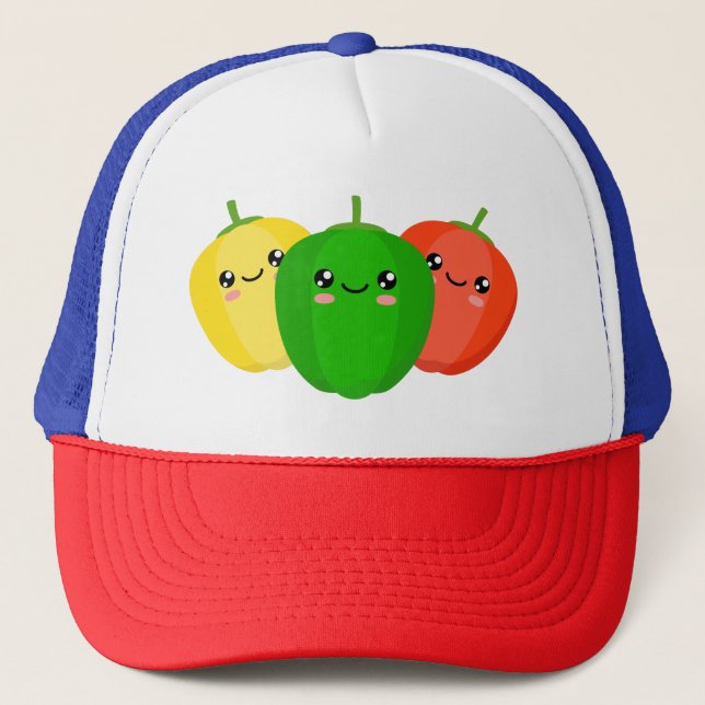 Sweet Peppers Trucker Hat (Front)