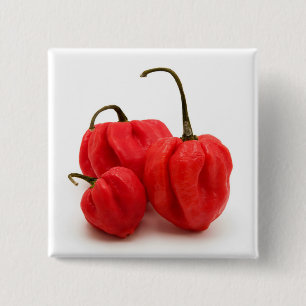 Sweet pimento peppers 2 inch square button