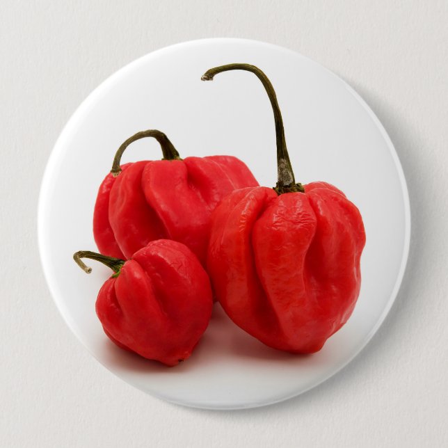 Sweet pimento peppers 4 inch round button (Front)