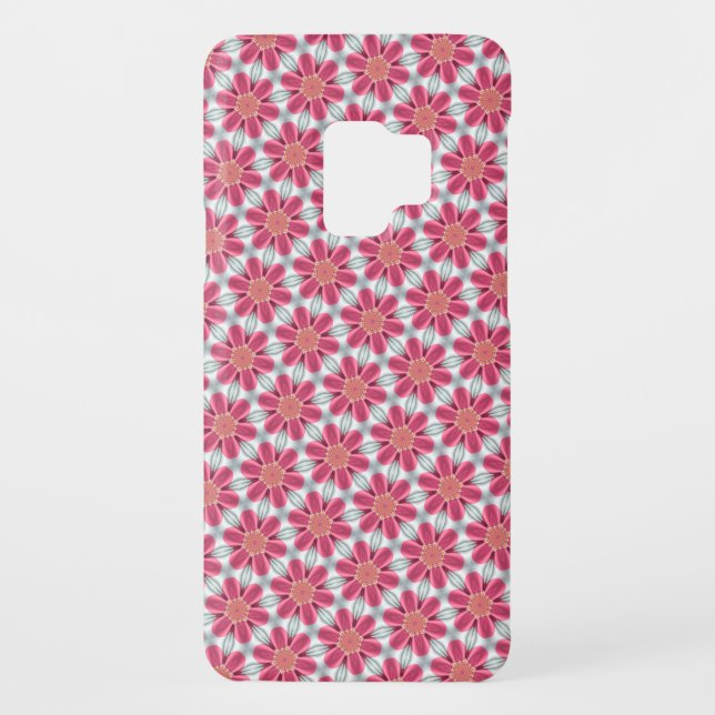 Sweet Pink daisy Pattern Samsung Galaxy S3 Case (Back)