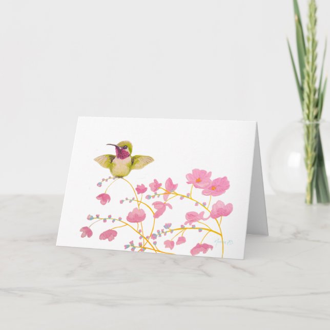 Sweet Pink Dreams Card (Front)