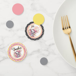 Sweet Pink Elephant - Peanut Smiles Confetti