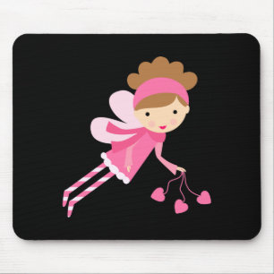 Sweet Pink Fairy T Shirt Mouse Pad