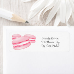 sweet pink macarons