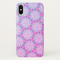 *~* Sweet Pink Pattern Unique iPhone Case X