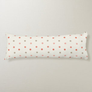 Sweet Pink Polka Dot Baby Body Pillow