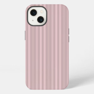 Sweet Pink Vertical Stripes Pattern iPhone 13 Case