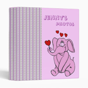 Sweet Pinky Kids Binder