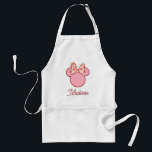Sweet Polka Dot Bow Mouse Silhouette Standard Apron<br><div class="desc">Simple, cute, and instantly charming, this playful artwork features a classic mouse-inspired silhouette topped with an adorable polka dot bow. With soft pink tones and a clean, modern look, this design is perfect for adding a touch of sweetness and fun to everyday style. Ideal for customizable Zazzle products like apparel,...</div>