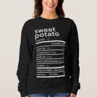 Sweet Potato Nutrition Facts Funny Thanksgiving Co