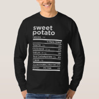 Sweet Potato Nutrition Facts Funny Thanksgiving Co