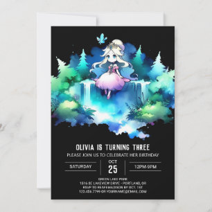Sweet Princess Birthday Invitation