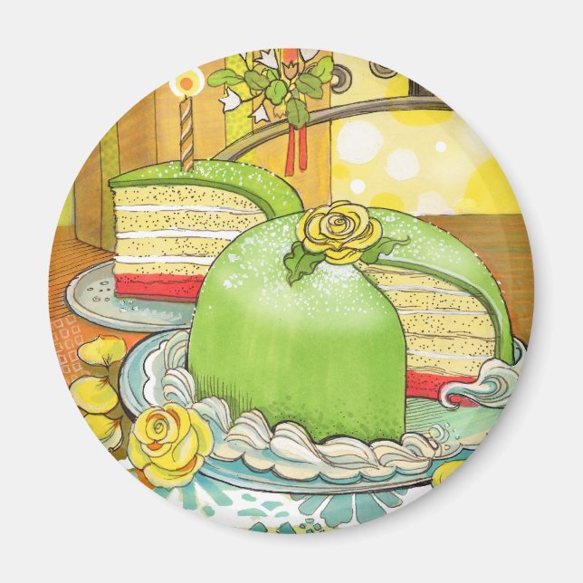 Sweet Princess Torte Magnet (Front)