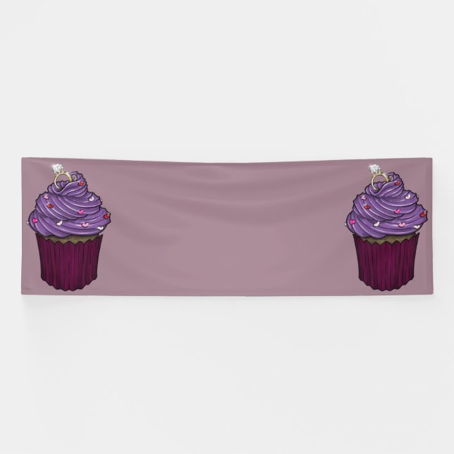 Sweet Proposal Cupcake Banner (Horizontal)