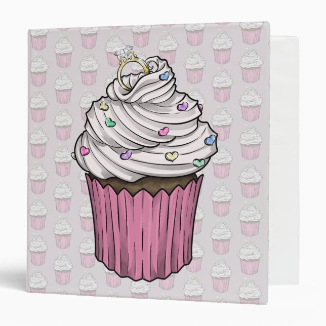 Sweet Proposal Cupcake Binder (Front/Inside)