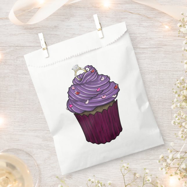 Sweet Proposal Cupcake Favour Bag (Clipped)
