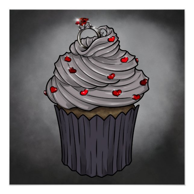 Sweet Proposal Cupcake Poster (Front)