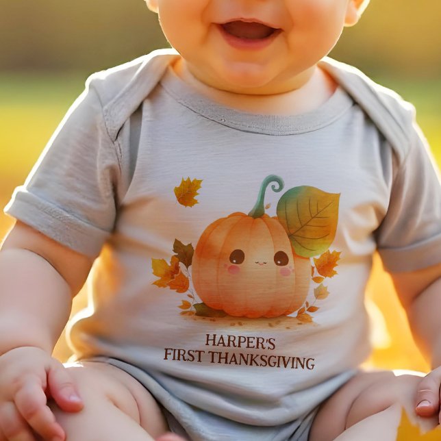 Sweet Pumpkin Fall Baby Shower  Bodysuit (Creator Uploaded)