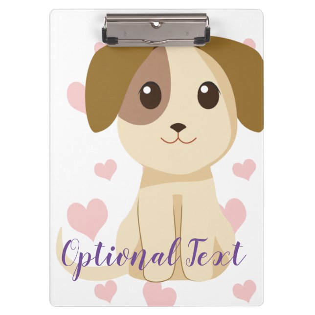 Sweet Puppy  Clipboard (Front)