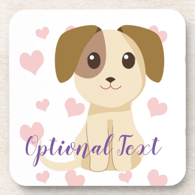 Sweet Puppy  Coaster (Front)