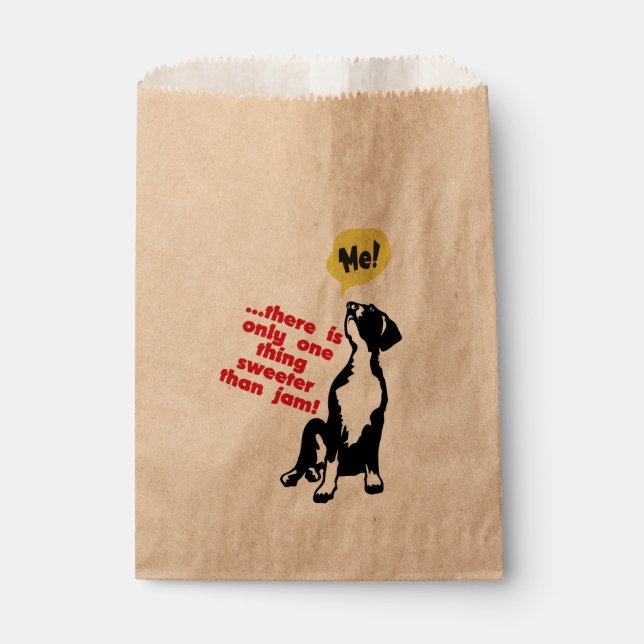 Sweet Puppy Favour Bag (Front)