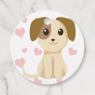 Sweet Puppy Favour Tags