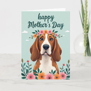 Sweet Puppy Mothers Day Card