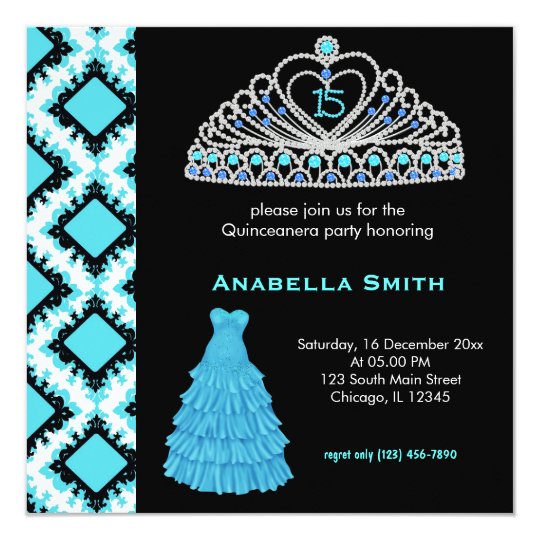 Sweet Quinceanera Card