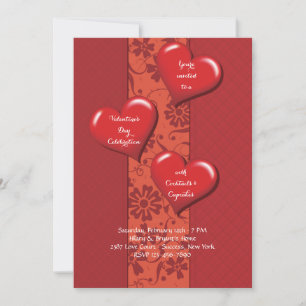 Sweet Rapture Valentine's Day Invitation