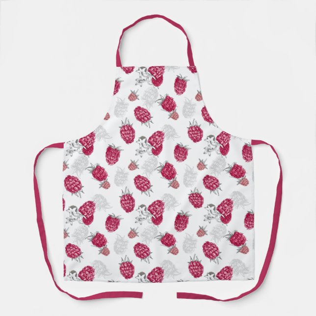 Sweet Raspberries Apron (Front)