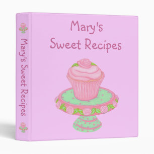 Sweet Recipes~Cook Book~Personalize! Binder