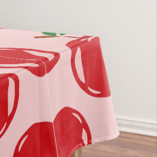 Sweet Red Cherry Pattern Tablecloth