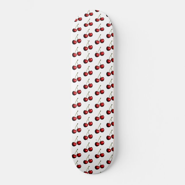 Sweet Red Cherry Skateboard - Vos Couleurs (Recto)