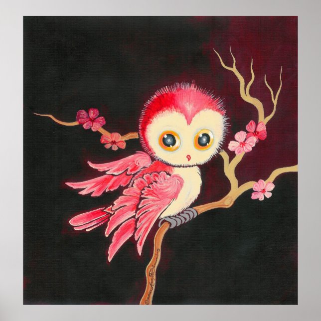 Sweet Red Owl Poster (Front)