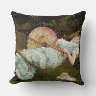 “Sweet Repose” Throw Pillow