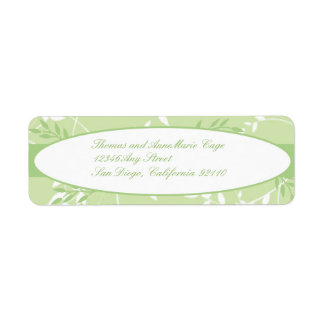 Sweet Rhapsody Return Address Label
