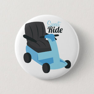 Sweet Ride 2 Inch Round Button