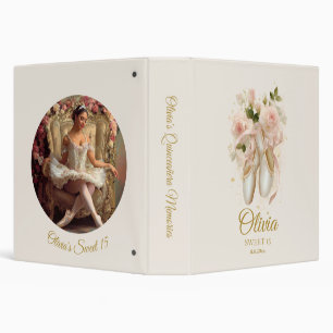 Sweet Rosé Ballet Soirée, custom Binder